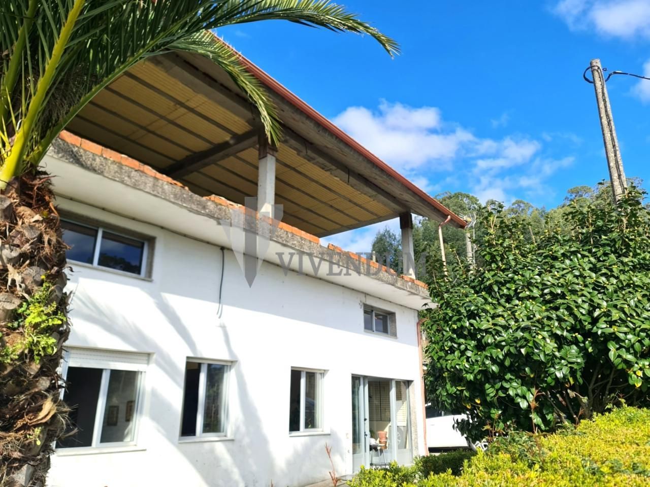 Vista exterior de Casa o chalet en venta en A Cañiza   con Jardín privado y Terraza