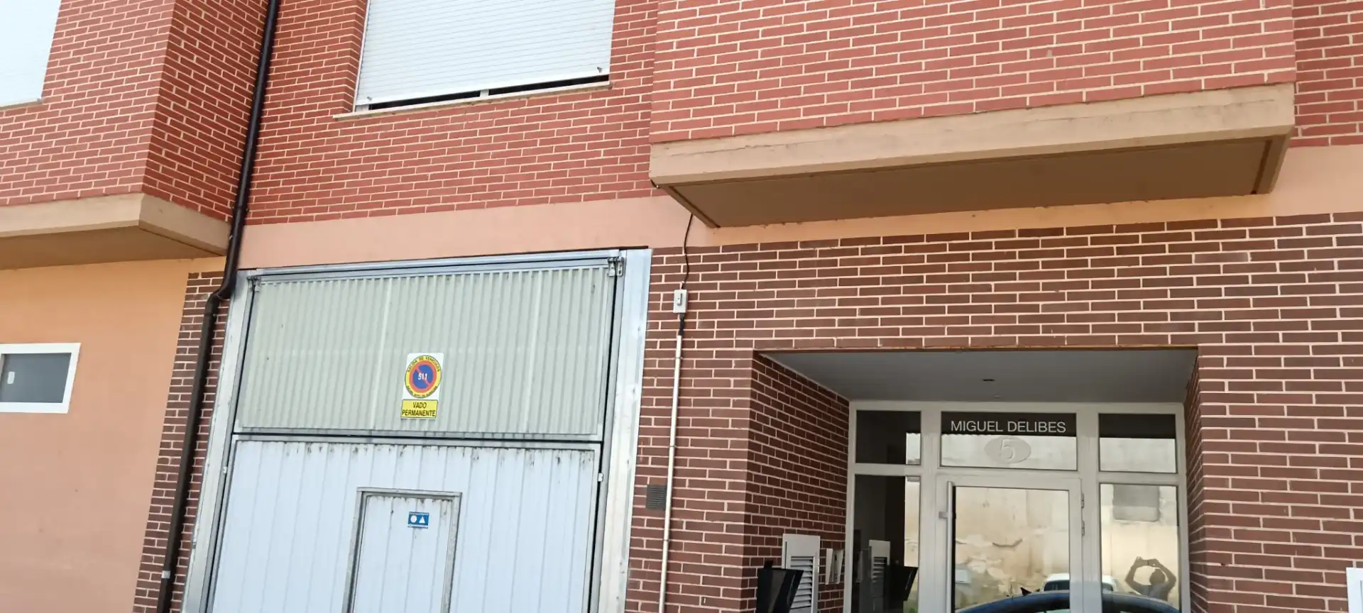 Vista exterior de Piso en venta en Almazán con Terraza y Balcón