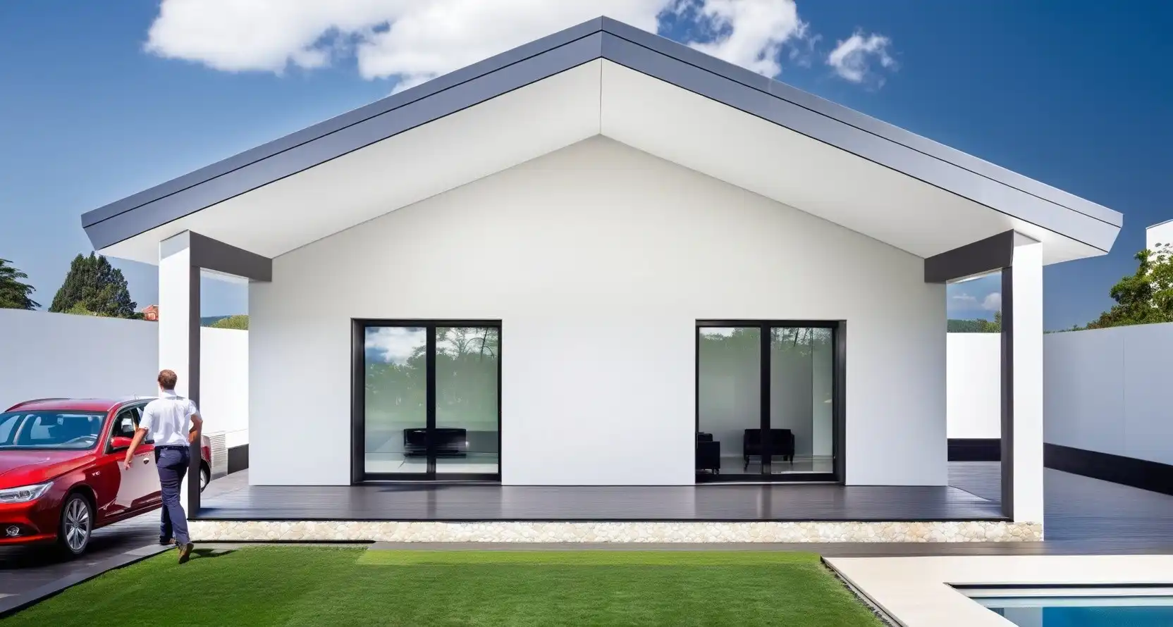 Vista exterior de Casa o chalet en venta en Navalcarnero con Aire acondicionado, Calefacción y Jardín privado