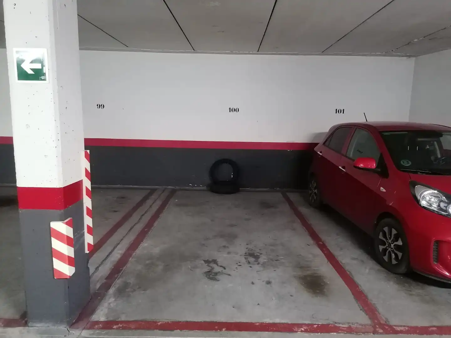 Einzelparkplatz mit Aufzug zum Verkauf in Calle de la Galana, imagen 3