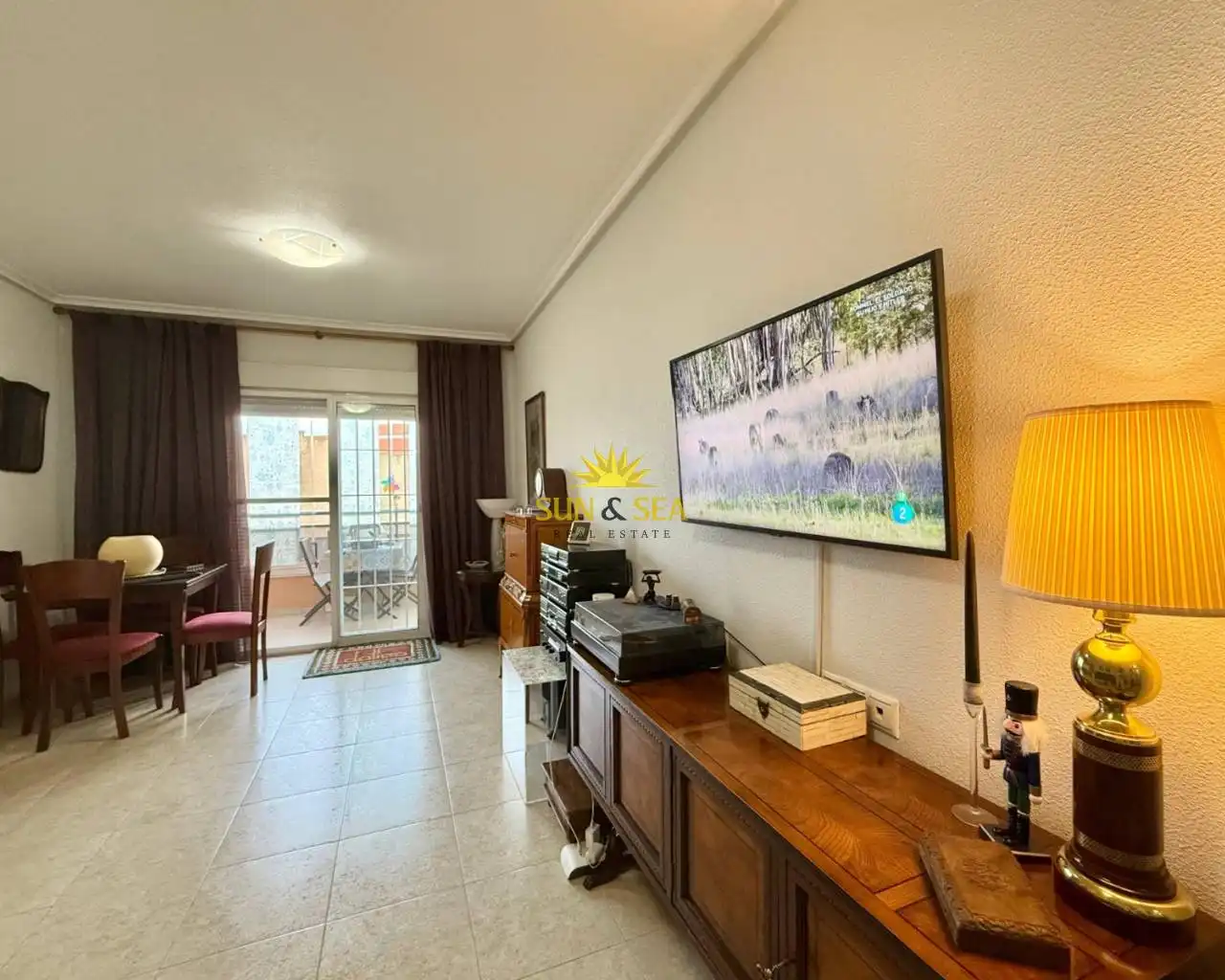 Sala de estar de Apartamento en venta en Almoradí con Calefacción, Terraza y Trastero