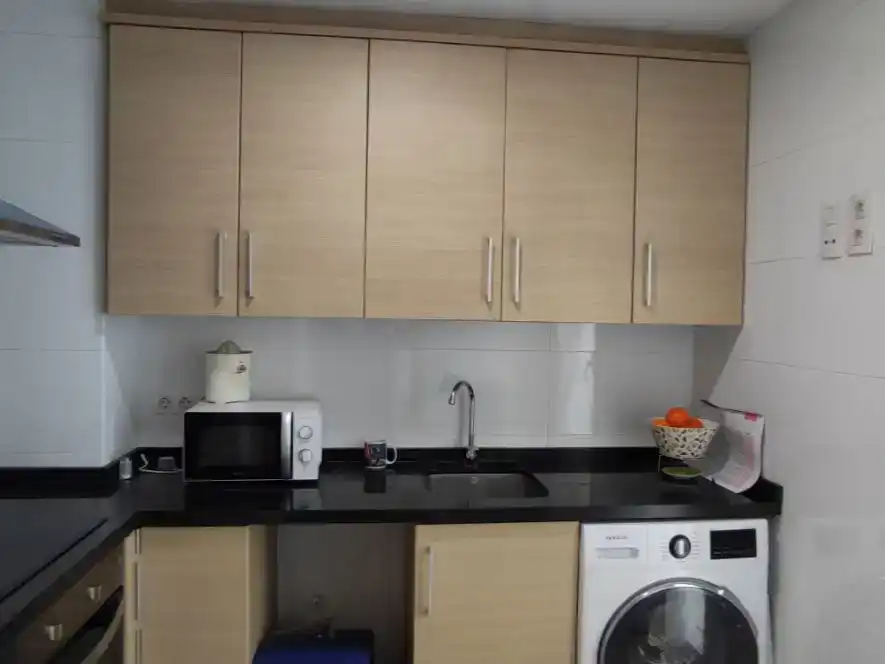 Kitchen of Flat for sale in Piles  with Air Conditioner, Swimming Pool and Balcony