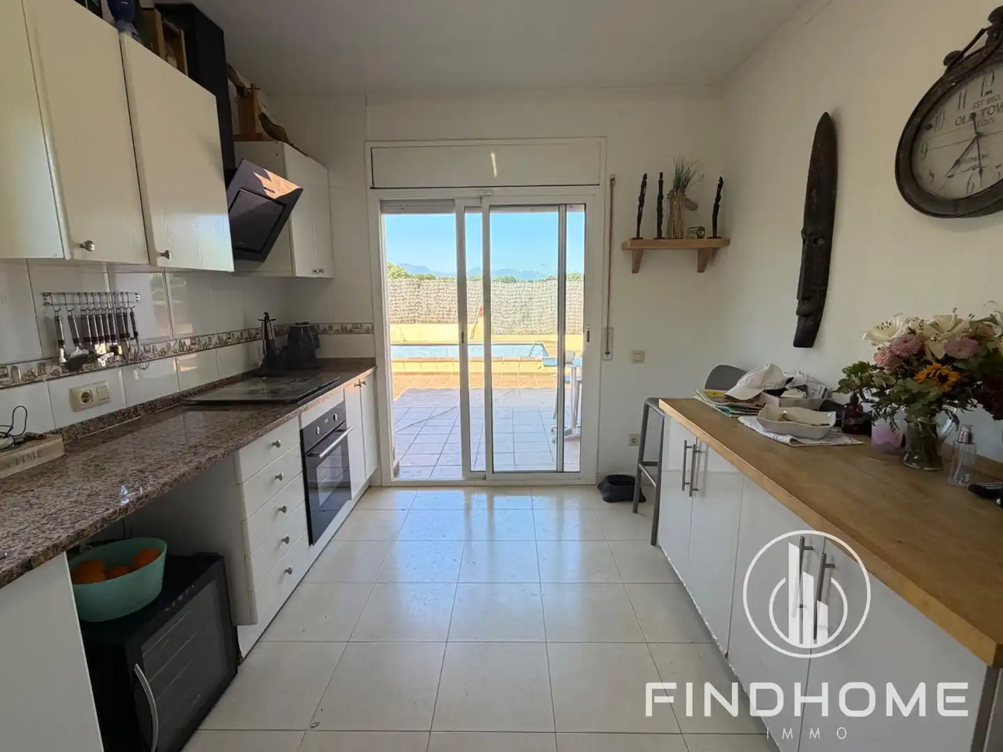 Kitchen of Detached homes for sale in Avinyonet de Puigventós  with Air Conditioner, Heating and Private garden