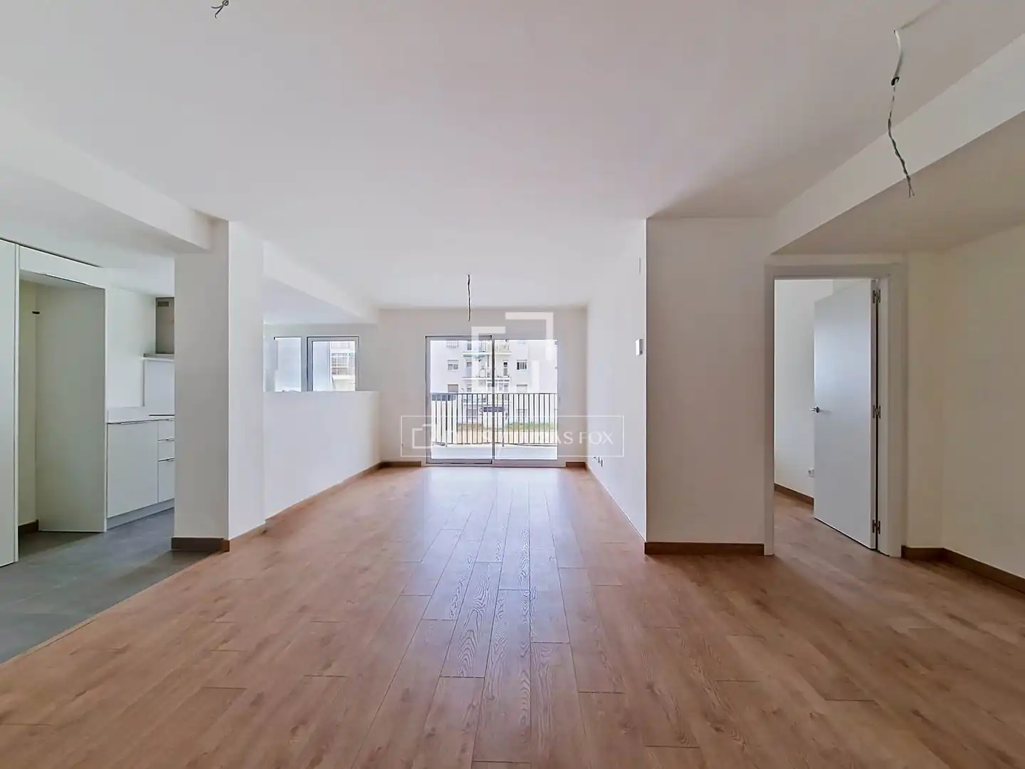 Wohnzimmer von Wohnung zum Verkauf in Vilanova i la Geltrú mit Klimaanlage, Heizung und Parkett
