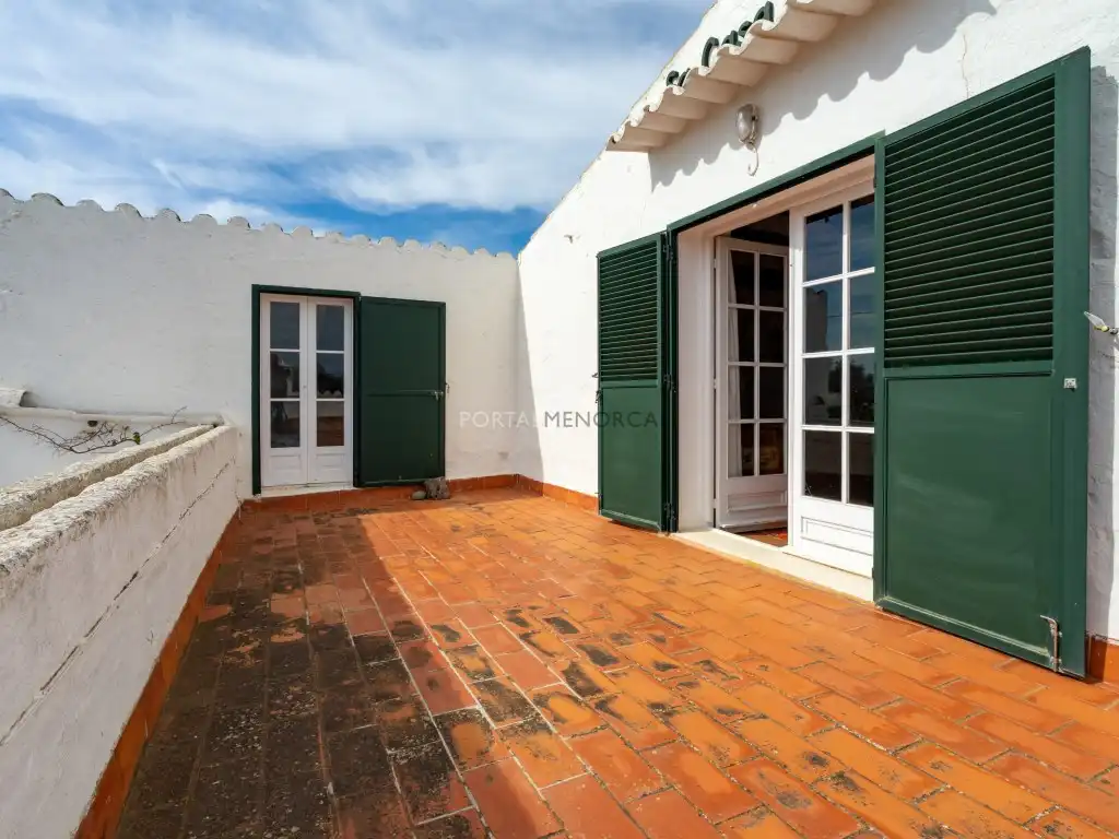 Terraza de Finca rústica en venta en Es Castell