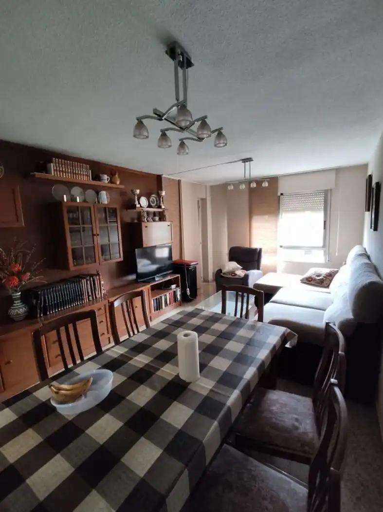 Living room of Flat for rent in Castellón de la Plana / Castelló de la Plana  with Terrace and Furnished