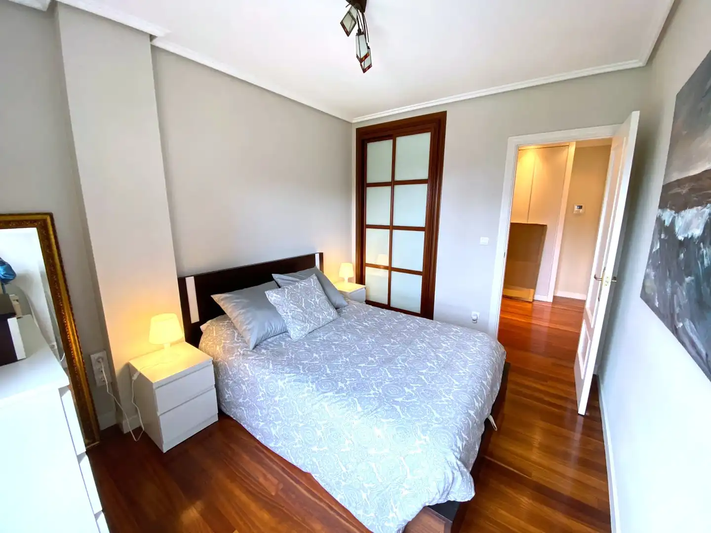 Bedroom of Flat for sale in Castro-Urdiales  with Heating, Parquet flooring and Terrace