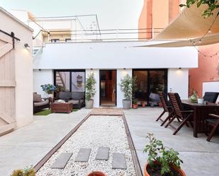 Terrassa de Casa o xalet en venda en Vilanova i la Geltrú amb Calefacció, Jardí privat i Terrassa