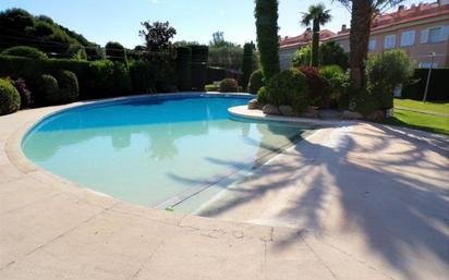 Swimming pool of Attic for sale in Sant Feliu de Guíxols  with Air Conditioner