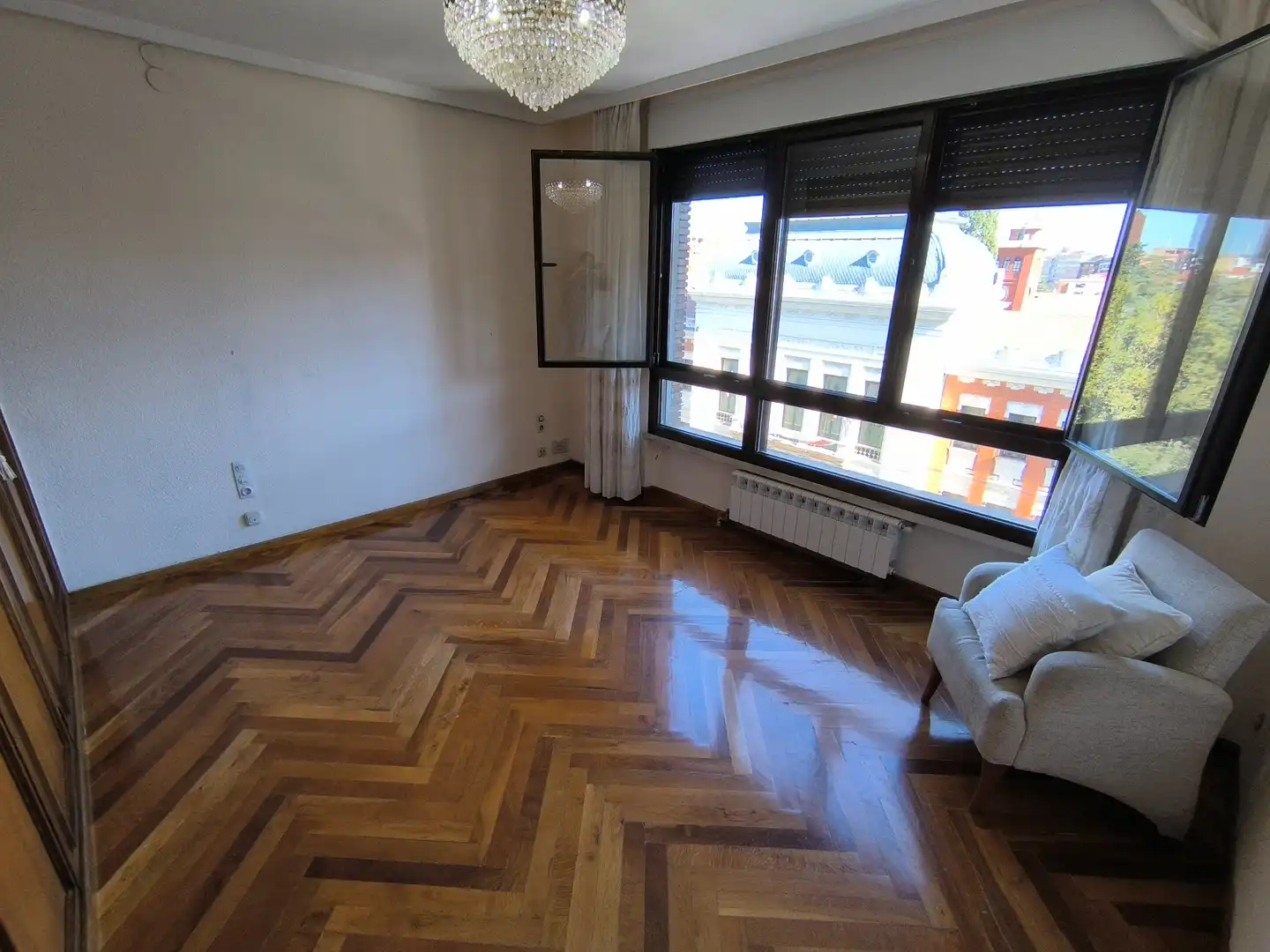 Schlafzimmer von Wohnung zum Verkauf in Palencia mit Heizung, Terrasse und Ofen