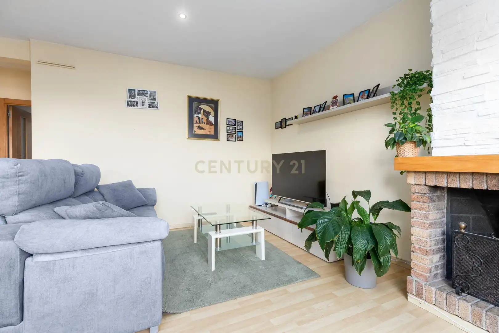 Wohnzimmer von Wohnung zum Verkauf in Alella mit Balkon