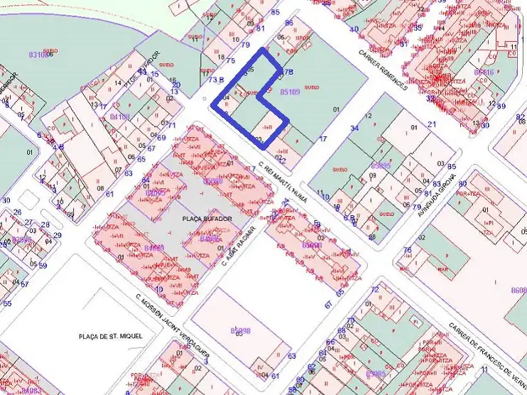 Terreno residencial en venta en Carrer Rei Martí l'Humà 14, imagen 11