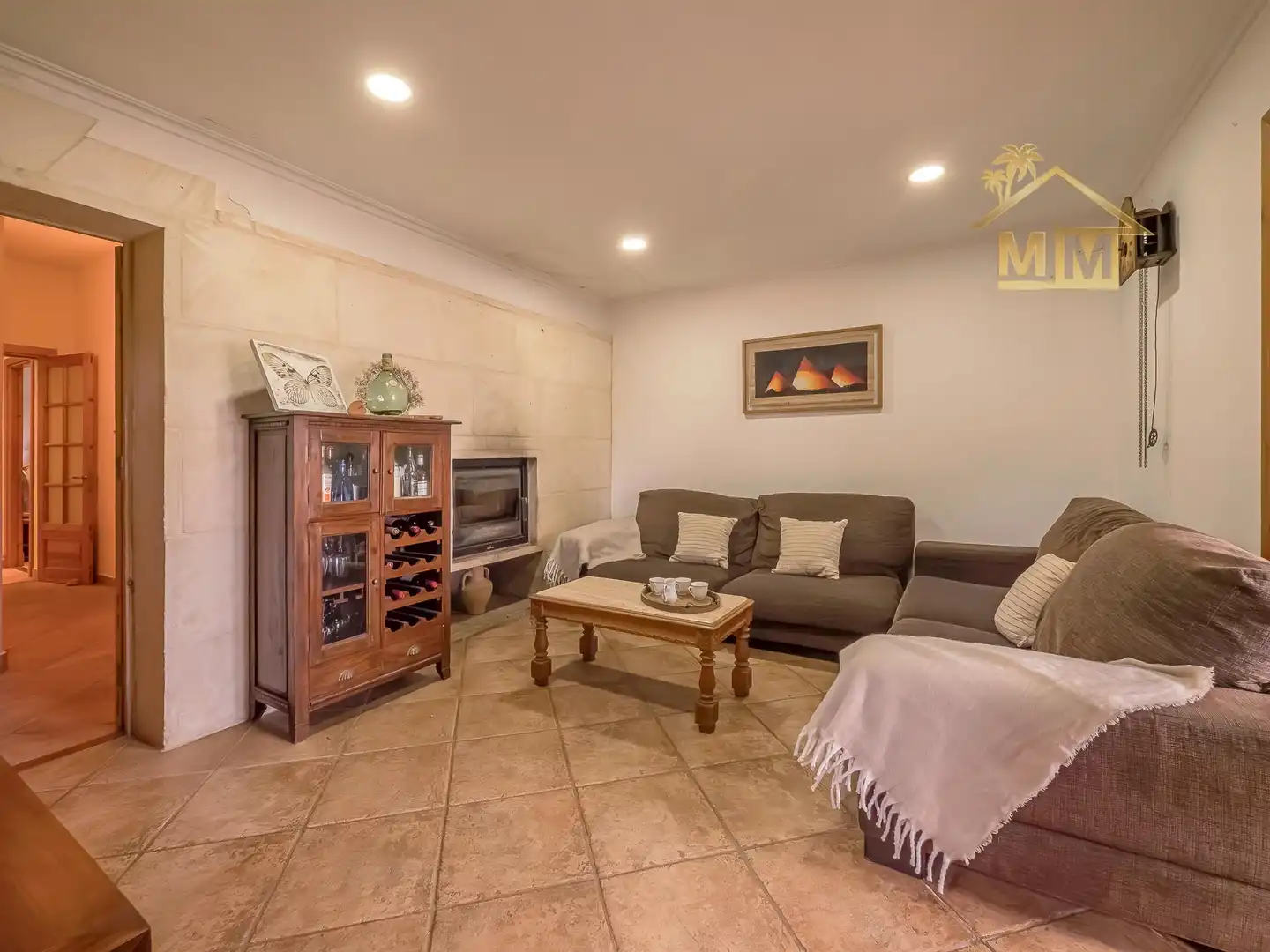 Living room of Country homes for sale in San Clemente  with Heating, Private garden and Terrace