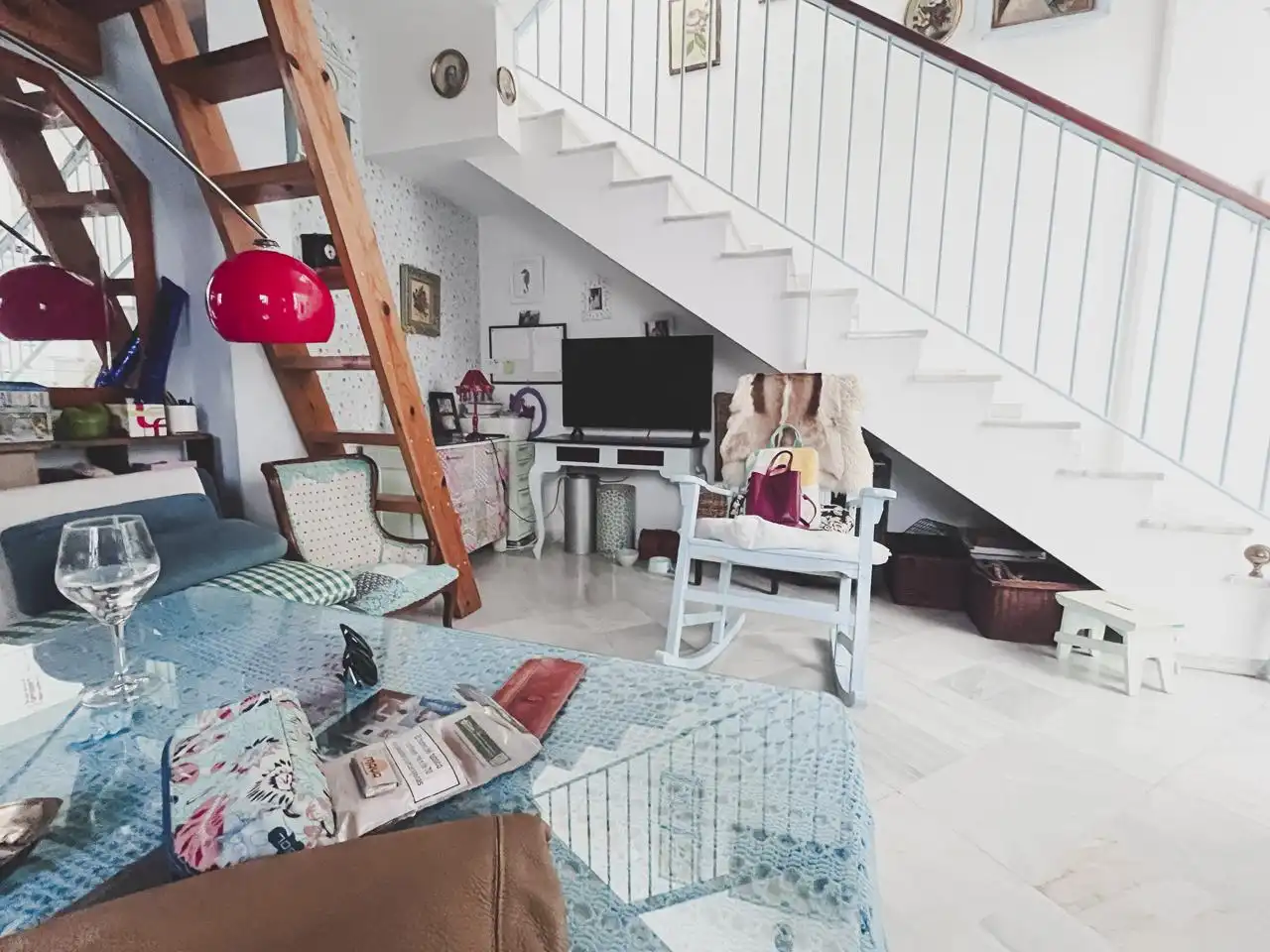 Sala d'estar de Dúplex en venda en Cádiz