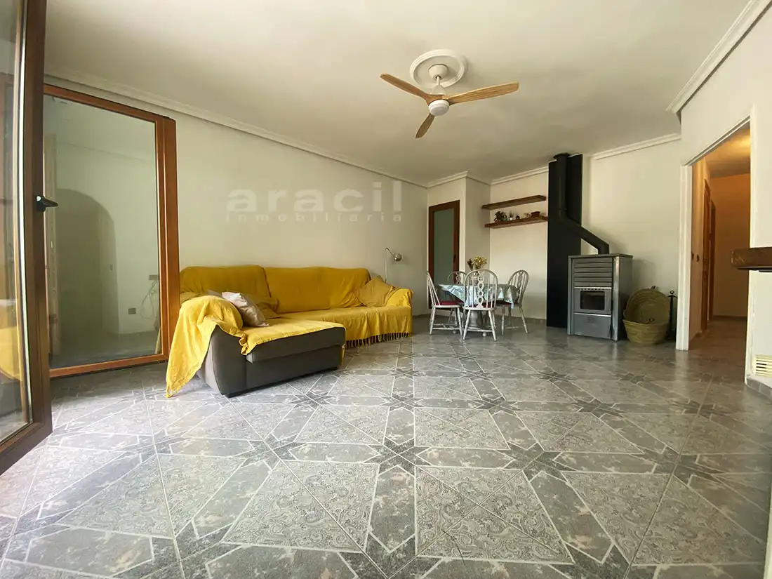Living room of Houses for sale in Benilloba  with Terrace