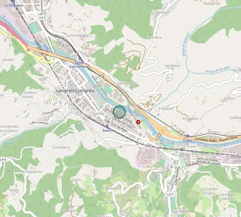 Außenansicht von Garage zum Verkauf in Langreo