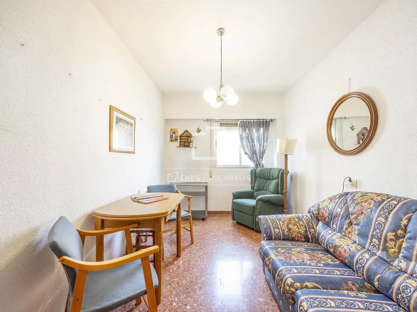 Wohnzimmer von Wohnung zum Verkauf in Valencia mit Klimaanlage, Möbliert und Balkon