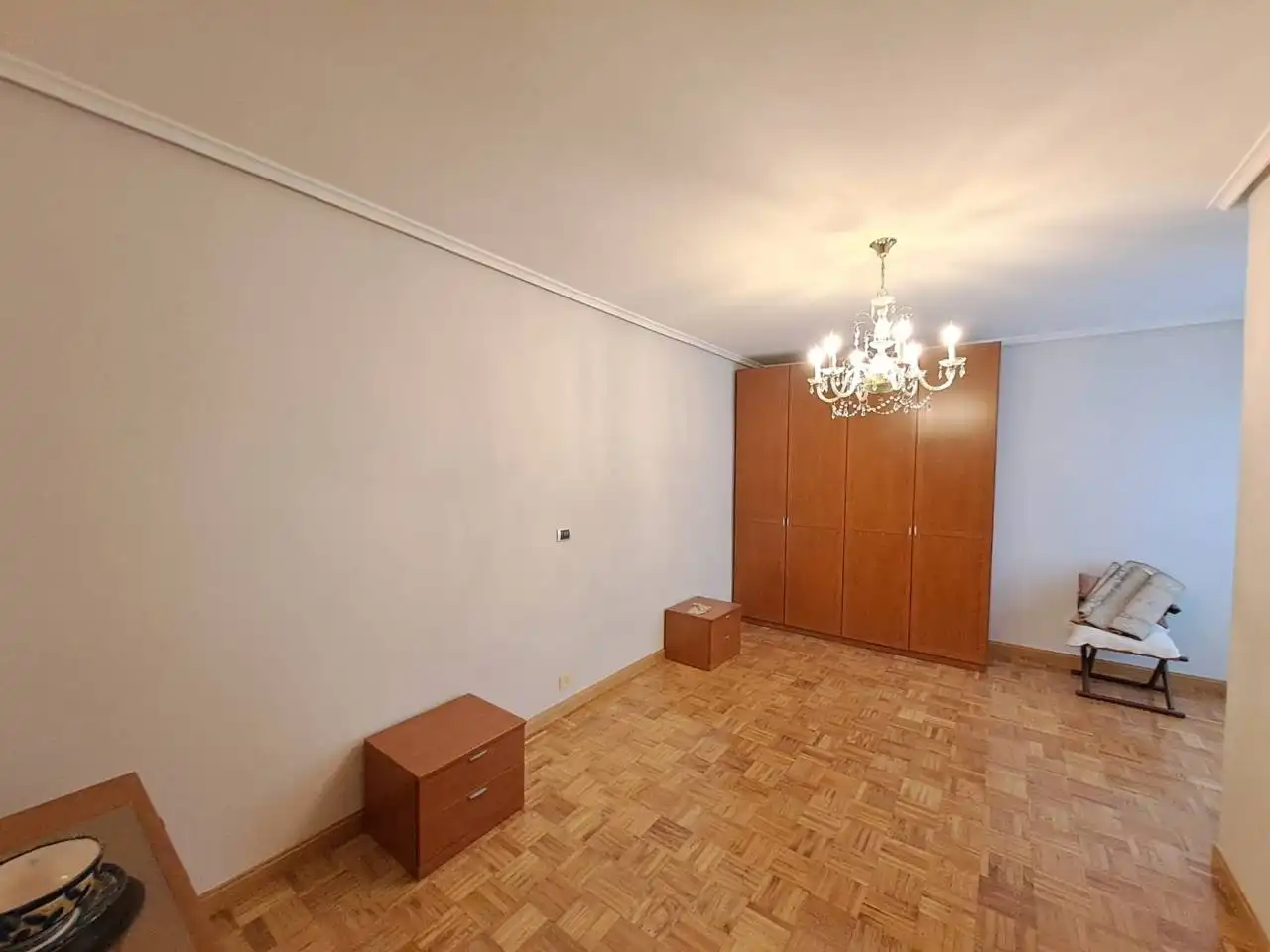 Schlafzimmer von Wohnung zur Miete in Burgos mit Heizung, Parkett und Abstellraum