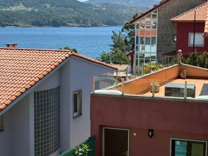 Terraza de Piso en venta en Corcubión con Parquet y Amueblado