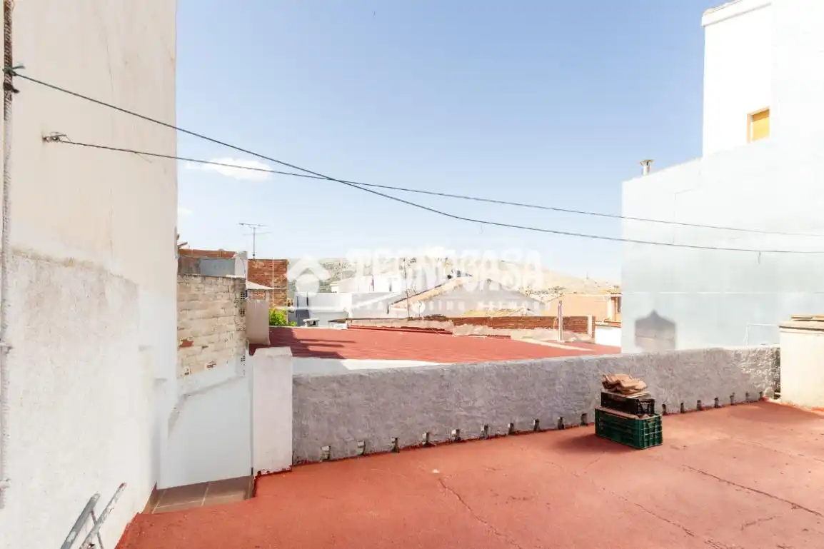 Vista exterior de Casa o chalet en venta en Zafarraya con Terraza