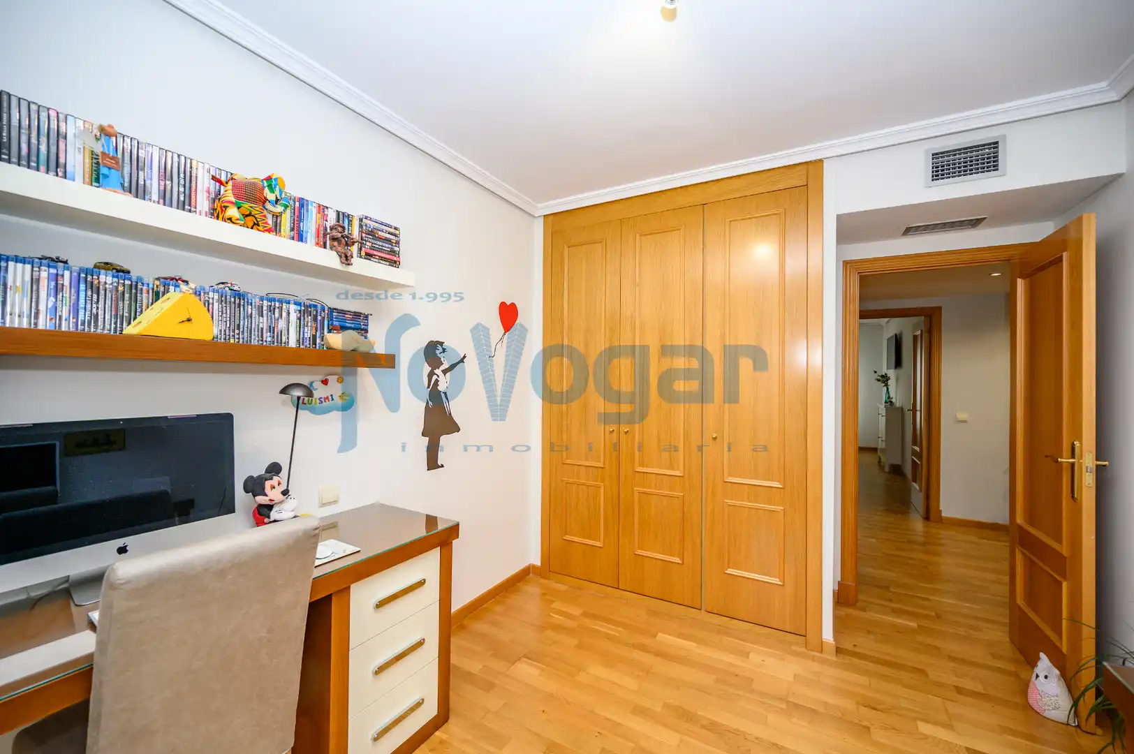 Bedroom of Flat for sale in Móstoles  with Air Conditioner, Heating and Parquet flooring