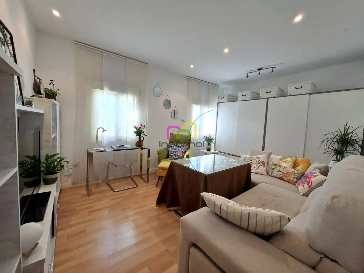 Sala de estar de Apartamento en venta en Badajoz con Aire acondicionado, Calefacción y Amueblado