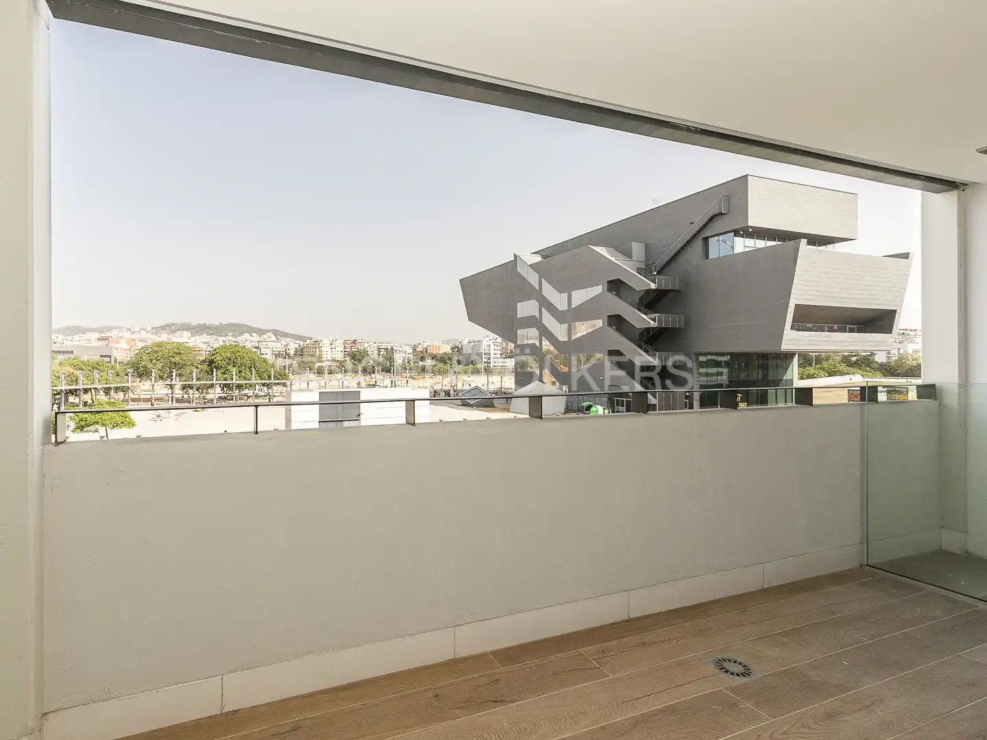 Terrasse von Wohnung zur Miete in Barcelona mit Klimaanlage, Heizung und Parkett