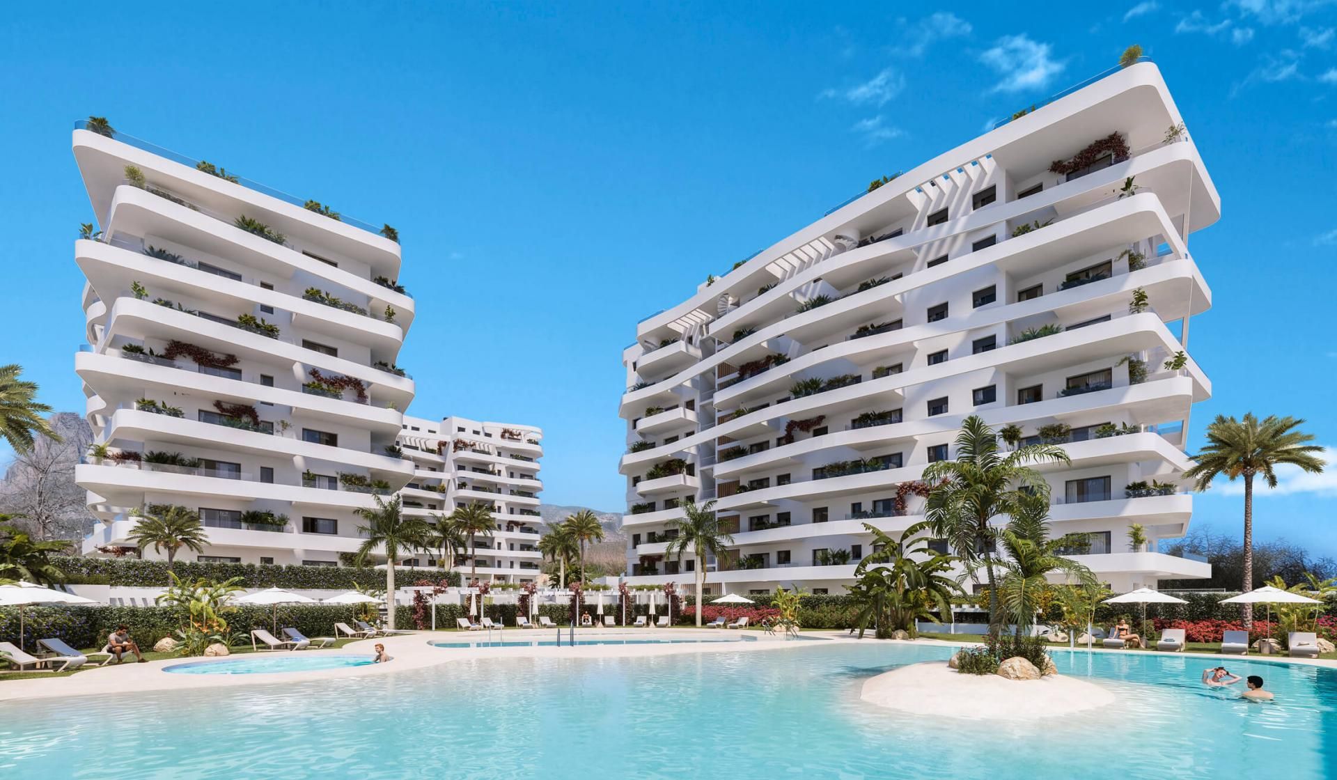 Exterior view of Study for sale in Villajoyosa / La Vila Joiosa  with Community pool