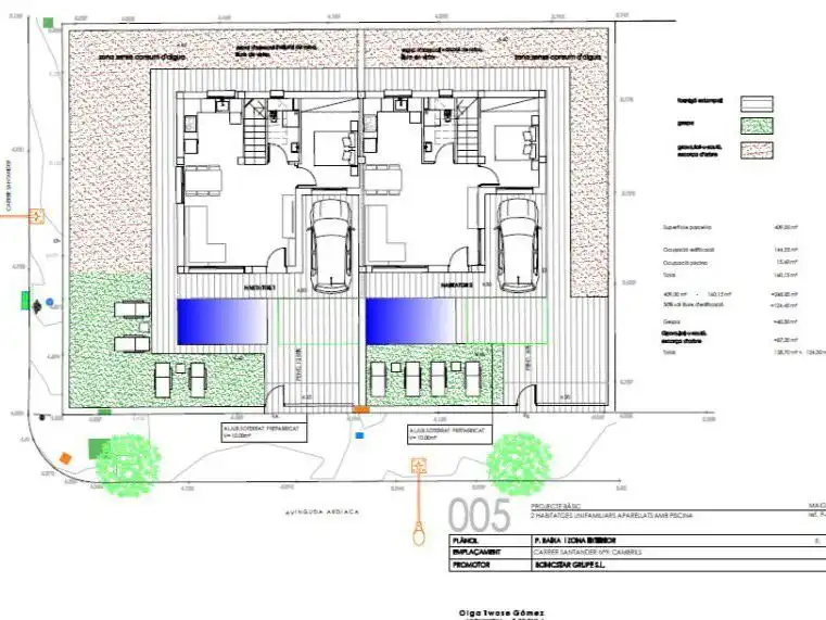 Casa a schiera con giardino in vendita a Carrer Santander 9, imagen 14