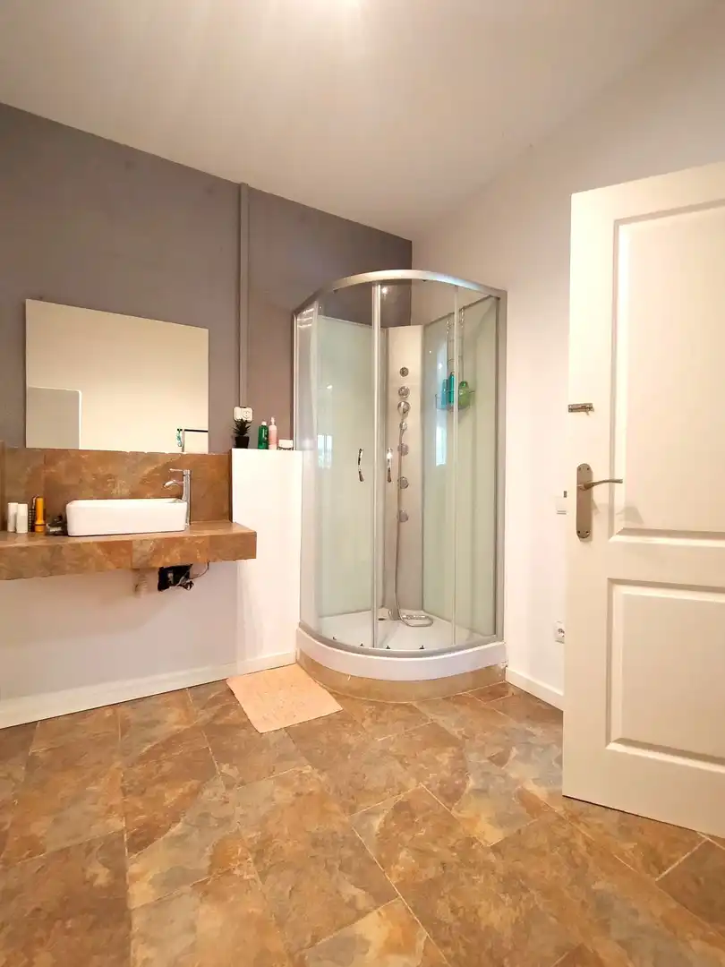Baño de Casa o chalet de alquiler en Dosrius con Aire acondicionado, Calefacción y Jardín privado