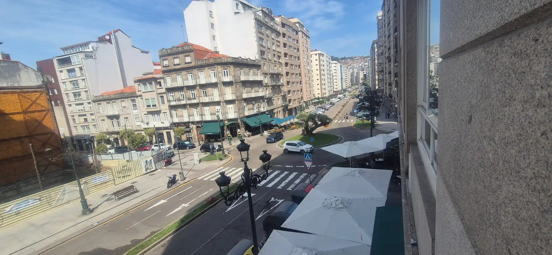Exterior view of Flat for rent in Vigo   with Heating, Parquet flooring and Storage room