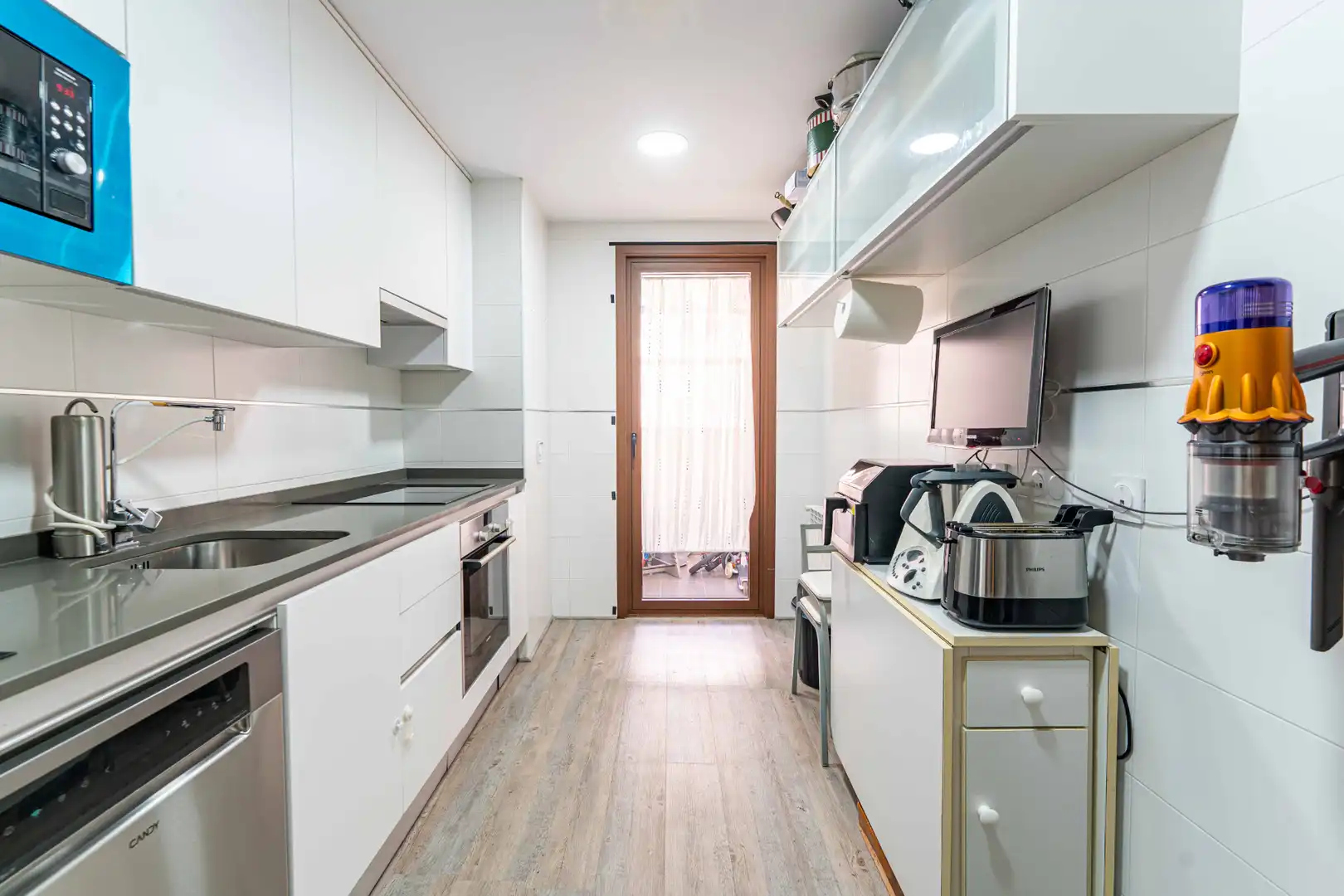 Kitchen of Flat for sale in Móstoles  with Air Conditioner, Heating and Private garden