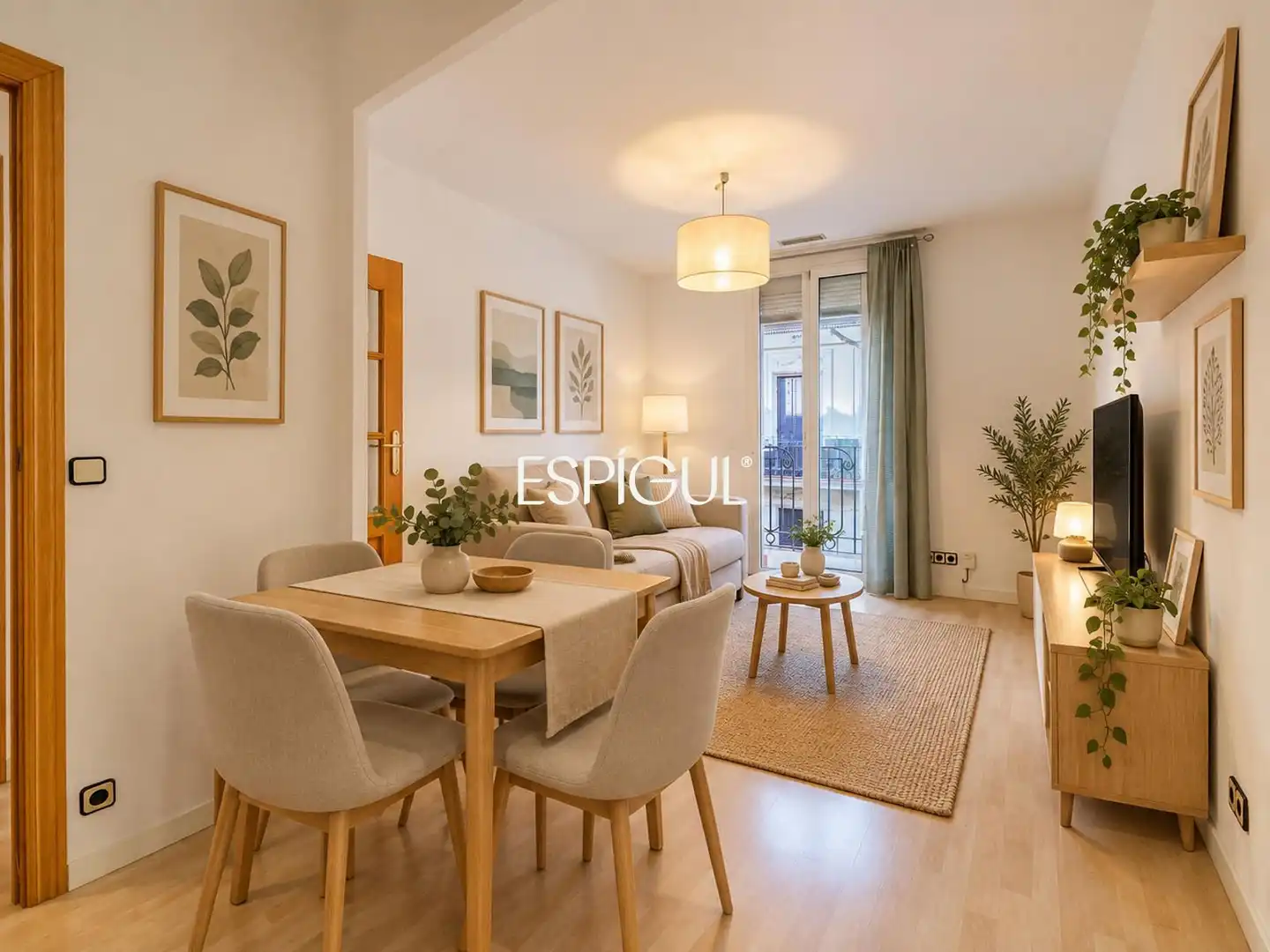 Sala d'estar de Pis en venda en Sants - Montjuïc