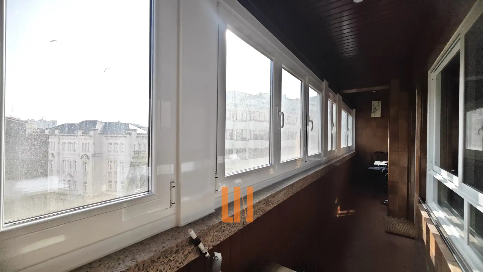 Exterior view of Flat for sale in A Coruña Capital   with Heating, Balcony and Internet