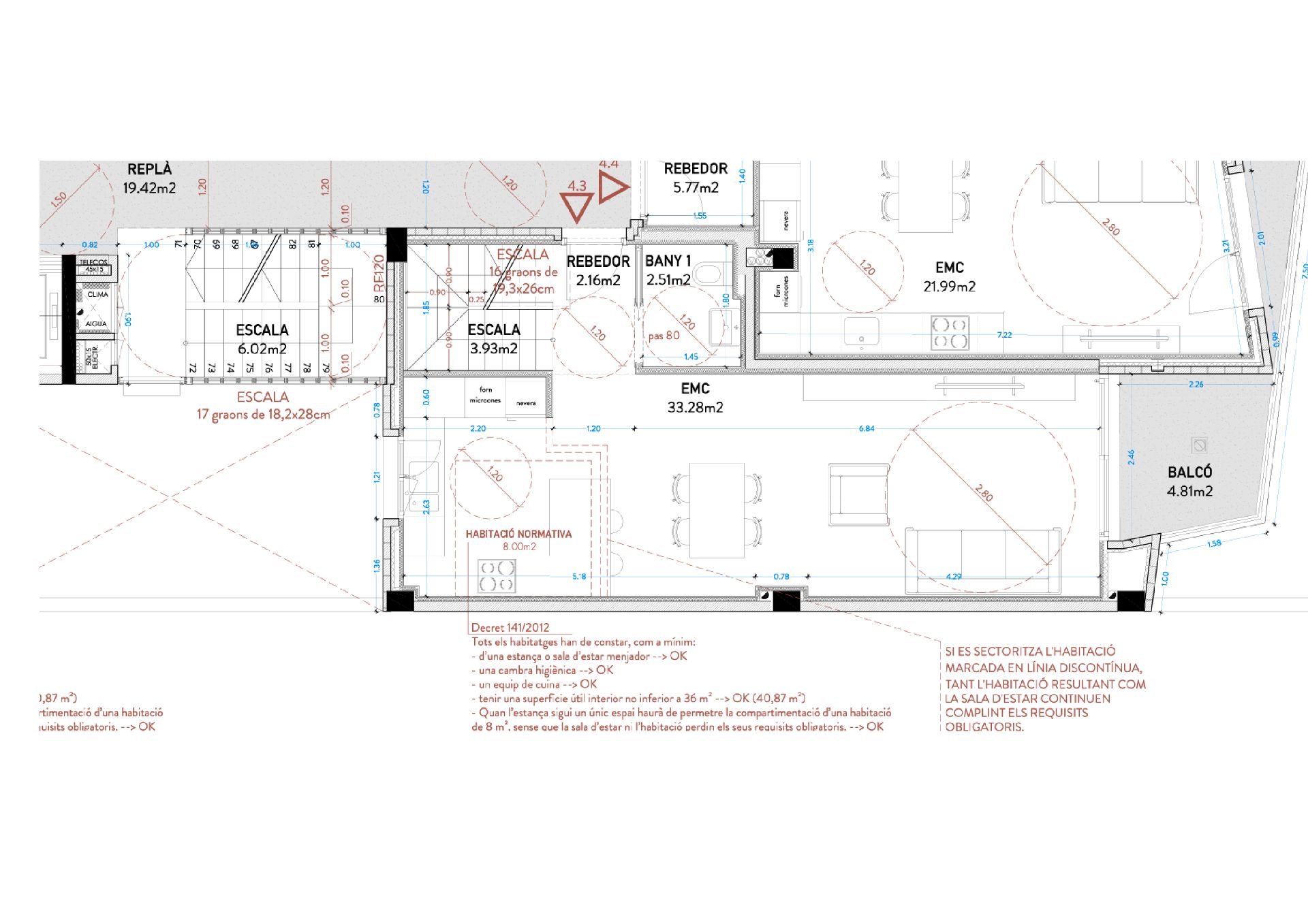 Attic for sale in Molins de Rei  with Air Conditioner, Heating and Parquet flooring
