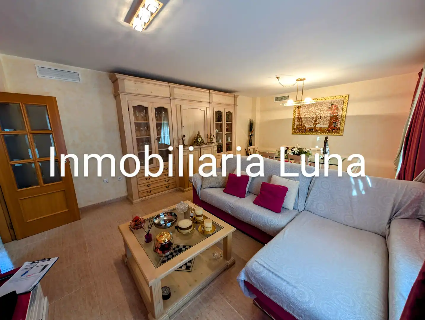 Sala de estar de Casa adosada en venta en Cartagena con Aire acondicionado, Jardín privado y Terraza