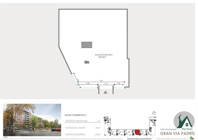 Local comercial en Alquiler en Carrer de Calassanç Duran, 71 en Sol i Padris - Sant Oleguer