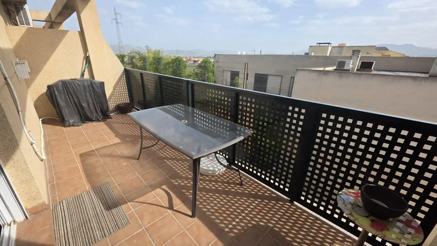 Terrace of Attic for rent in Las Gabias  with Air Conditioner, Terrace and Furnished