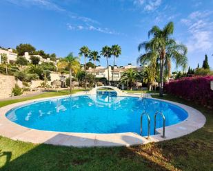Swimming pool of Single-family semi-detached for sale in Moraira  with Private garden and Community pool
