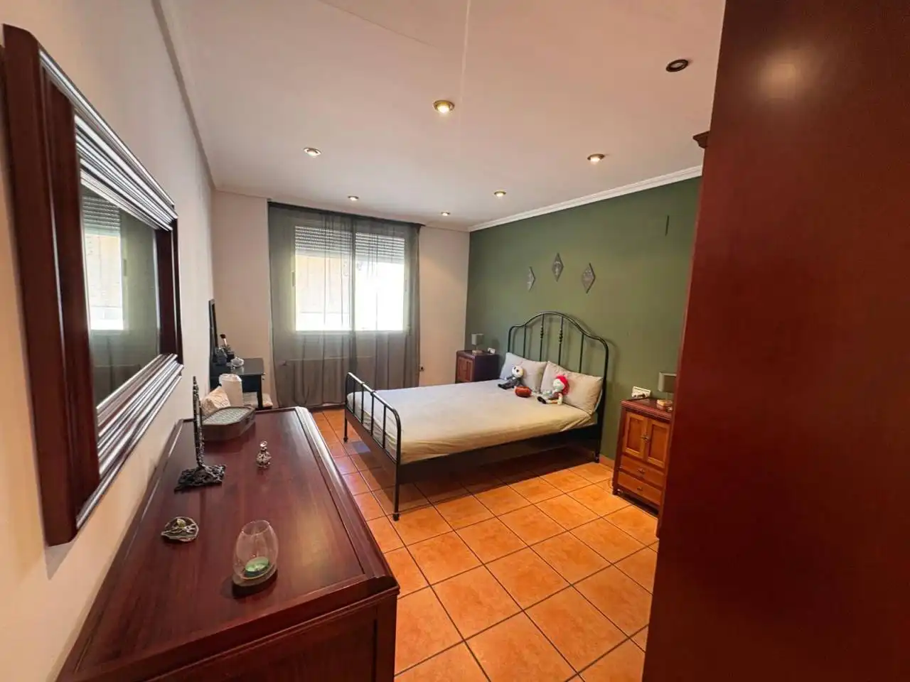 Bedroom of Flat for sale in Castalla  with Air Conditioner, Storage room and Furnished