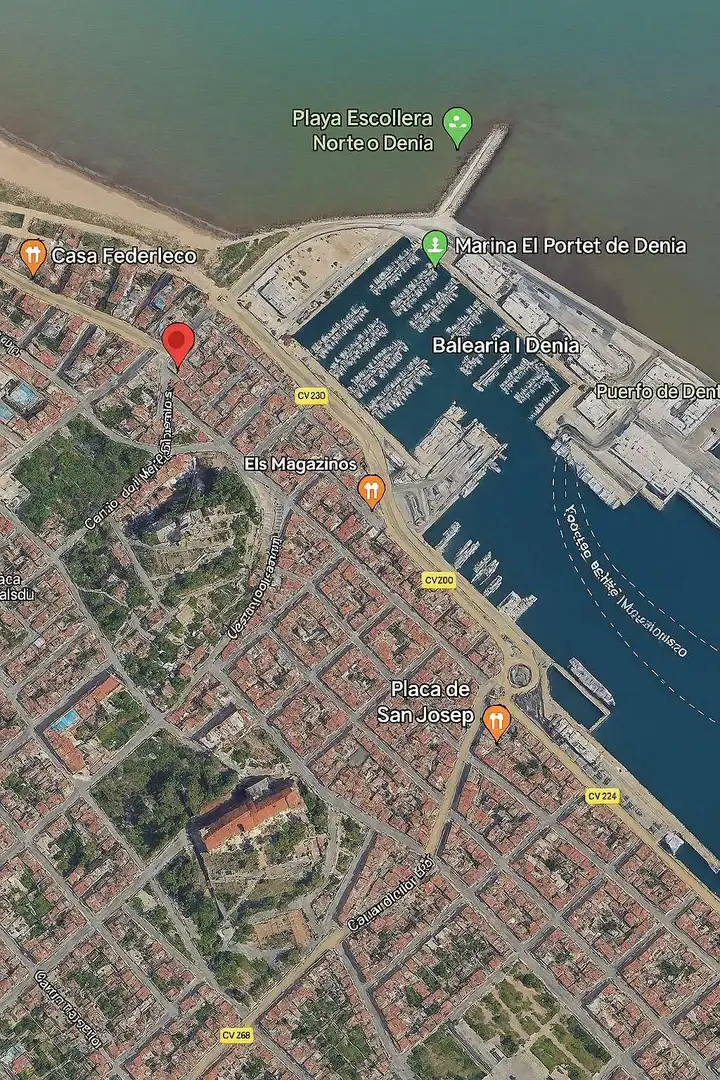 Vista exterior de Local en venta en Dénia con Aire acondicionado