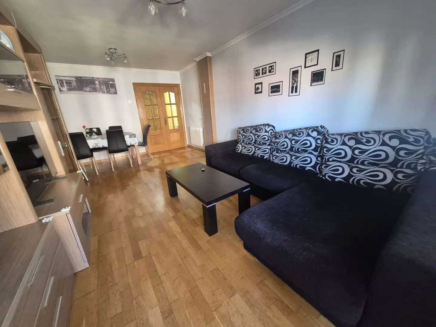Sala de estar de Piso de alquiler en Ávila con Calefacción y Amueblado
