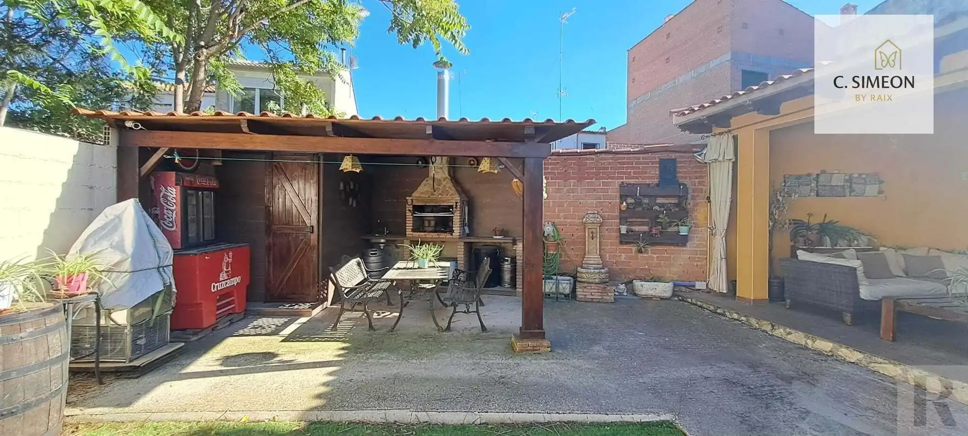 Terrassa de Casa adosada en venda en Villarejo de Salvanés amb Aire condicionat, Calefacció i Terrassa