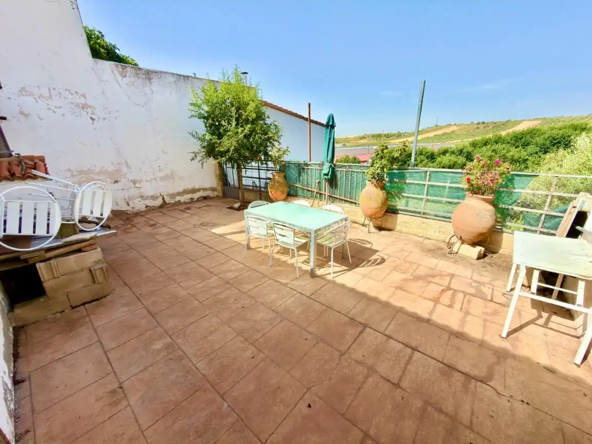 Terraza de Casa o chalet en venta en Cabanillas del Campo con Aire acondicionado, Calefacción y Trastero