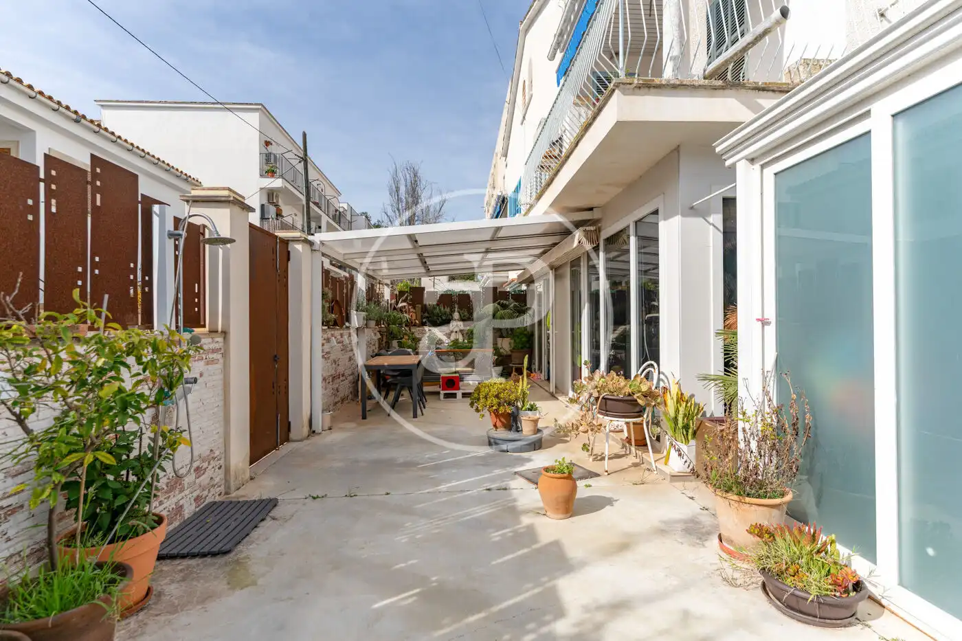 Garten von Wohnung zum Verkauf in  Palma de Mallorca mit Klimaanlage, Privatgarten und Terrasse
