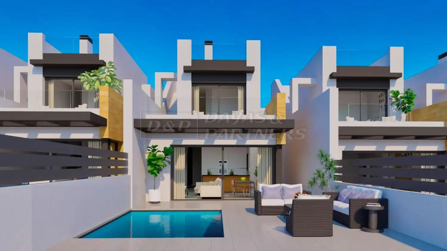 Maison mitoyenne avec piscine à vendre à Nueva Torrevieja - Aguas Nuevas