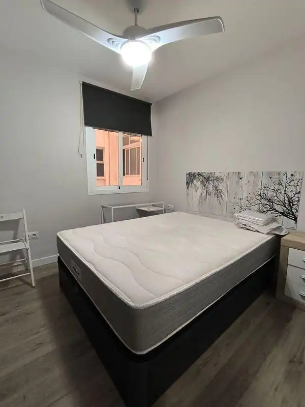 Bedroom of Flat for sale in Málaga  with Air Conditioner, Heating and Furnished
