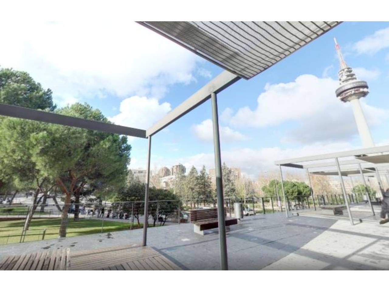 Terrace of Office to rent in  Madrid Capital  with Air Conditioner, Heating and Alarm