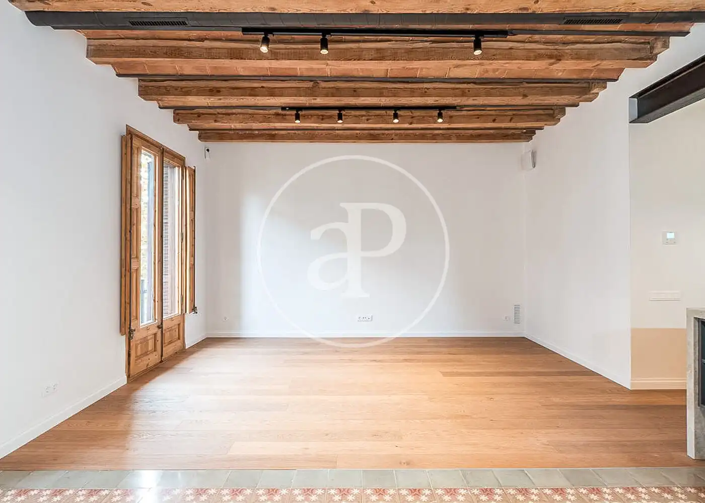 Living room of Flat for sale in Barcelona  with Air Conditioner, Heating and Terrace