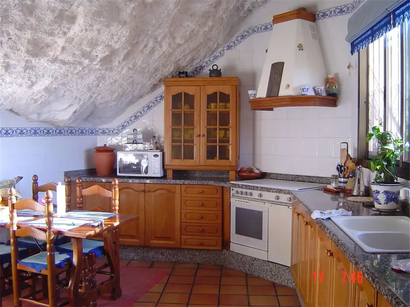 Cuina de Finca rústica en venda en Castellfollit del Boix amb Aire condicionat, Parquet i Traster